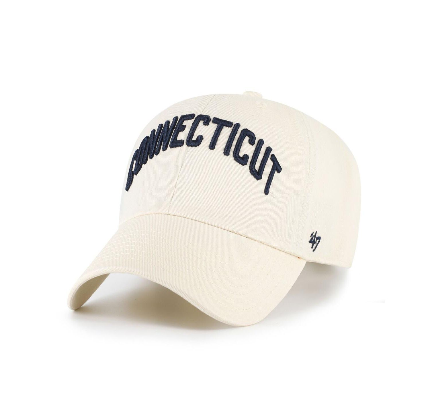 Men's Sand UConn Huskies Vault Clean Up Adjustable Hat