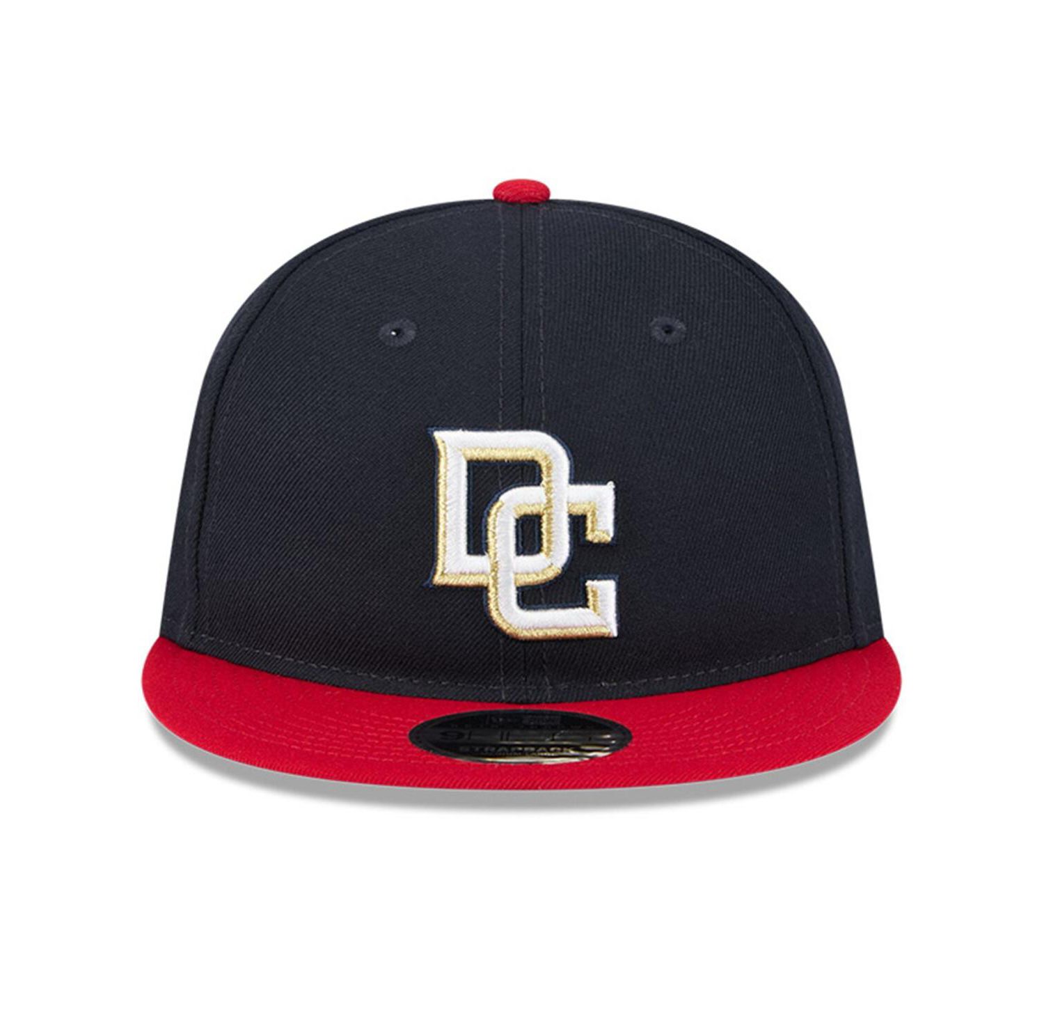 Men's Navy/Red Washington Nationals Baseball Hall of Fame Retro Crown 9FIFTY Adjustable Hat