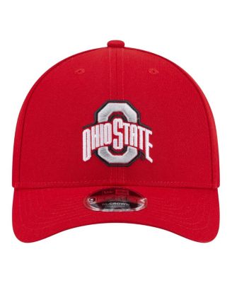 Men's Scarlet Ohio State Buckeyes Team Collective 9FORTY M-Crown Adjustable Hat