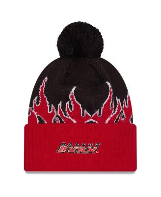 Men's Red FC Dallas 2025 Jersey Hook Cuffed Knit with Pom Hat