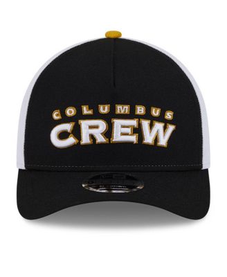 Men's Black/White Columbus Crew 2025 Jersey Hook 9FORTY M-Crown Adjustable Hat