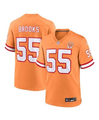Nike - Men's Derrick Brooks Creamsicle Tampa Bay Buccaneers 50th Season Game Jersey
