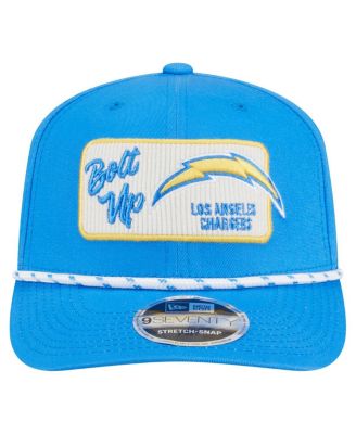 Men's Powder Blue Los Angeles Chargers Chant 9SEVENTY Stretch-Snap Hat
