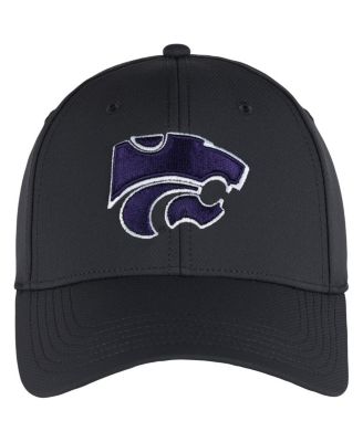 Men's Graphite Kansas State Wildcats Stratus Aerosphere Adjustable Hat