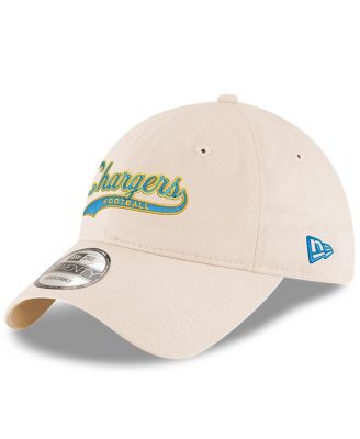 New Era - Men's Cream Los Angeles Chargers Charger Power 9TWENTY Adjustable Hat