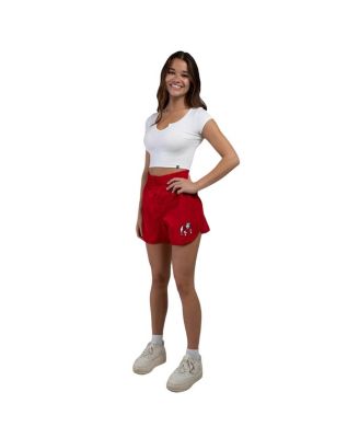 Women's Red Georgia Bulldogs Boxer Shorts