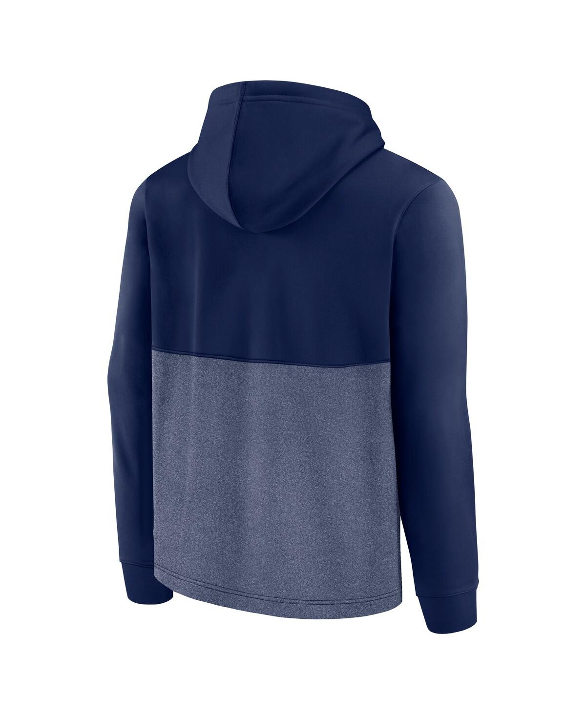 Fanatics Men's Navy Notre Dame Fighting Irish Winter Camp Pullover Hoodie In Blue