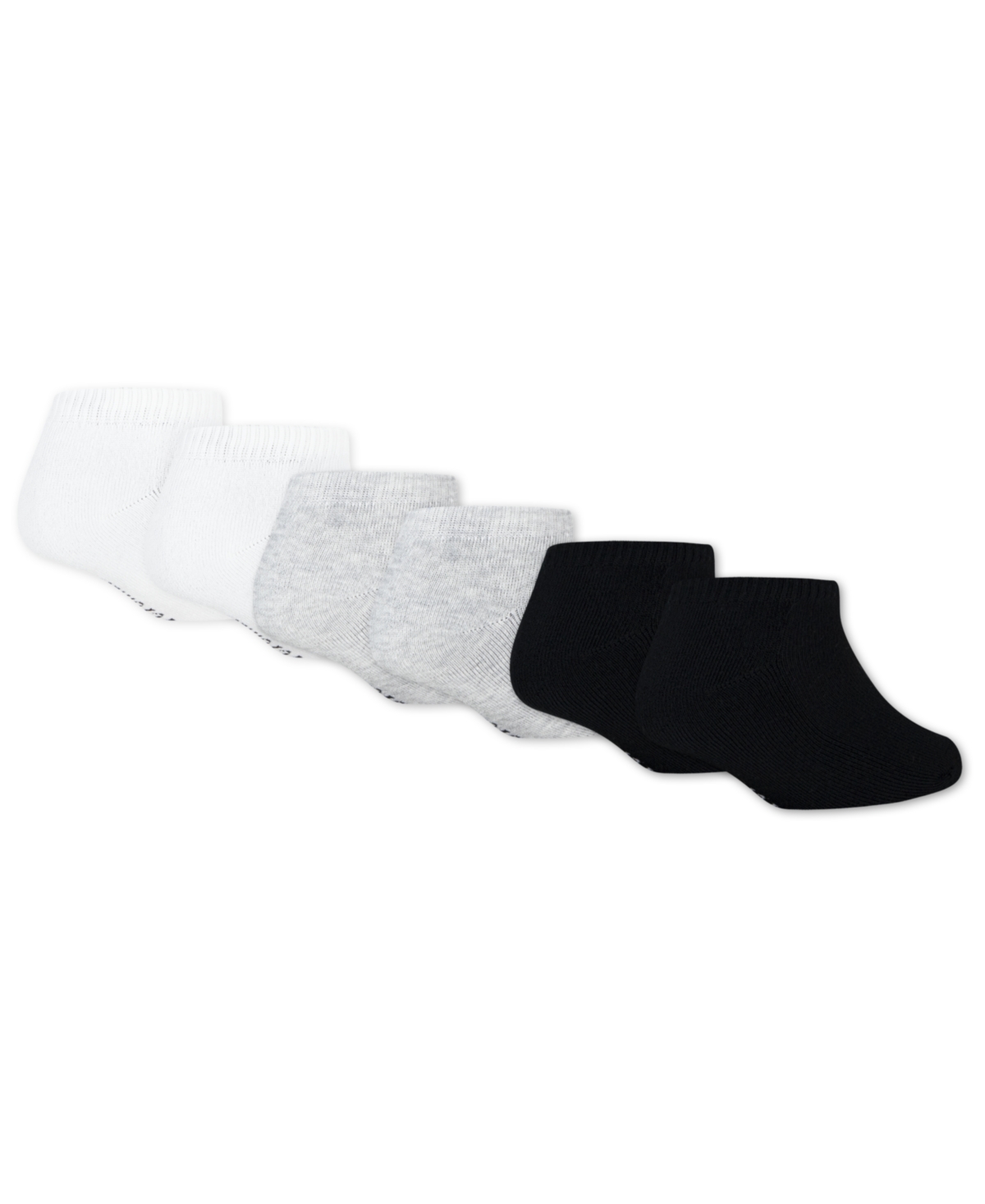 Abercrombie Little Kids 6-pack Neutral Low Socks In White