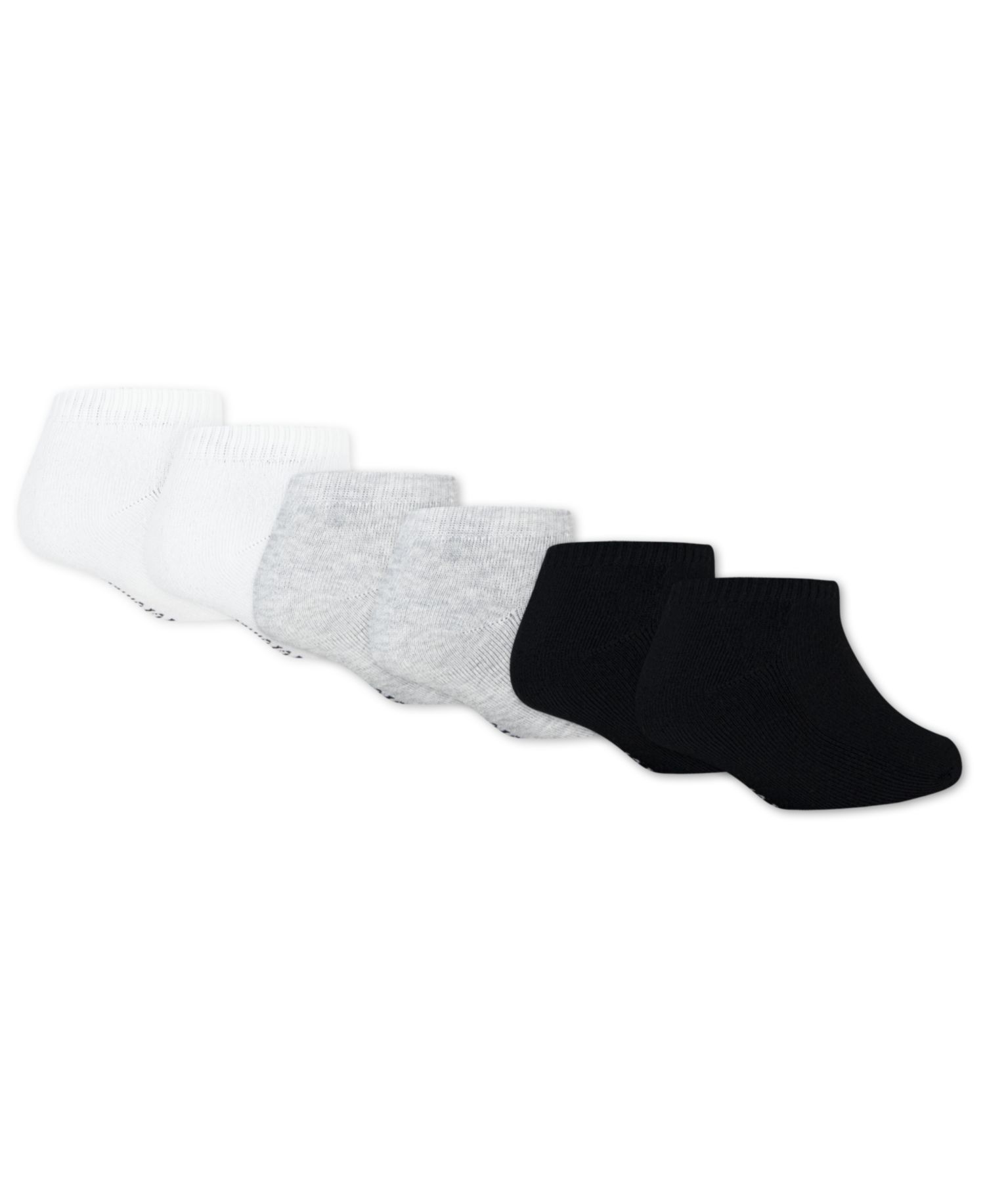 Boys' and Girls' Neutral Low Socks, 6-Pack