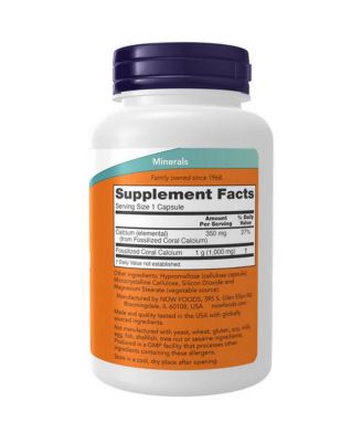 Coral Calcium ,1000 mg ,100 Vcaps