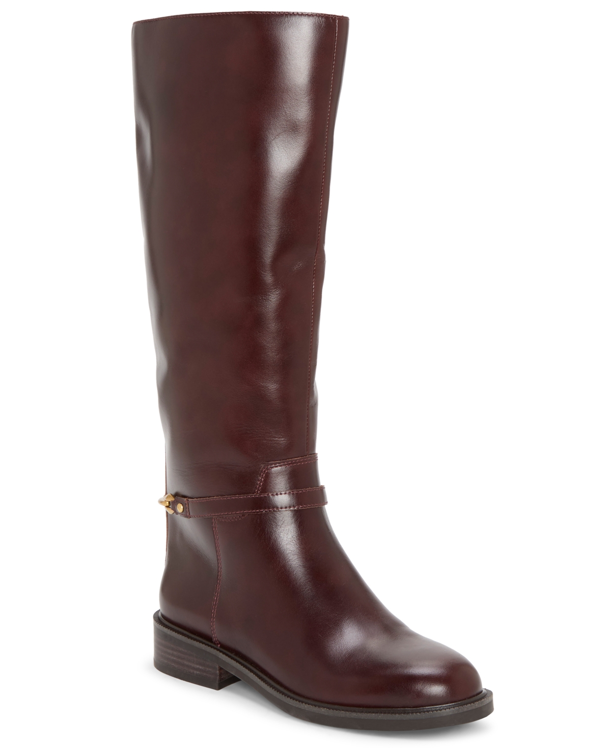 Vince Camuto Women's Adria Extra Wide-calf Knee-high Riding Boots In Brown