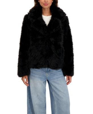 Women's Long Hair Faux Fur Jacket