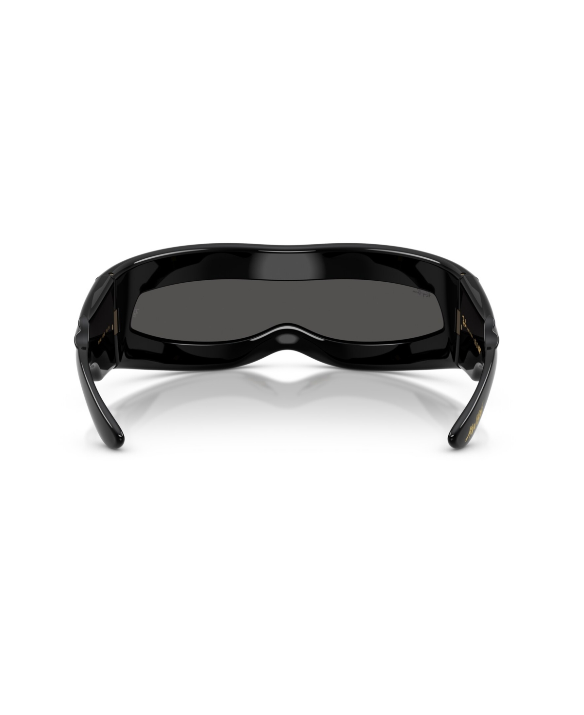 Ray Ban Unisex Ultra Wrap 001 Next Generation Collection Sunglasses, Rb4943 In Black