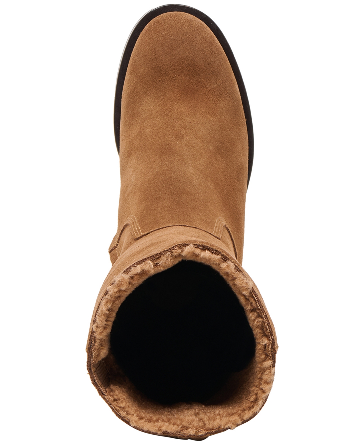 Dolce Vita Women's Kedra H2o Slip On Cozy Tall Cold Weather Boots In Brown