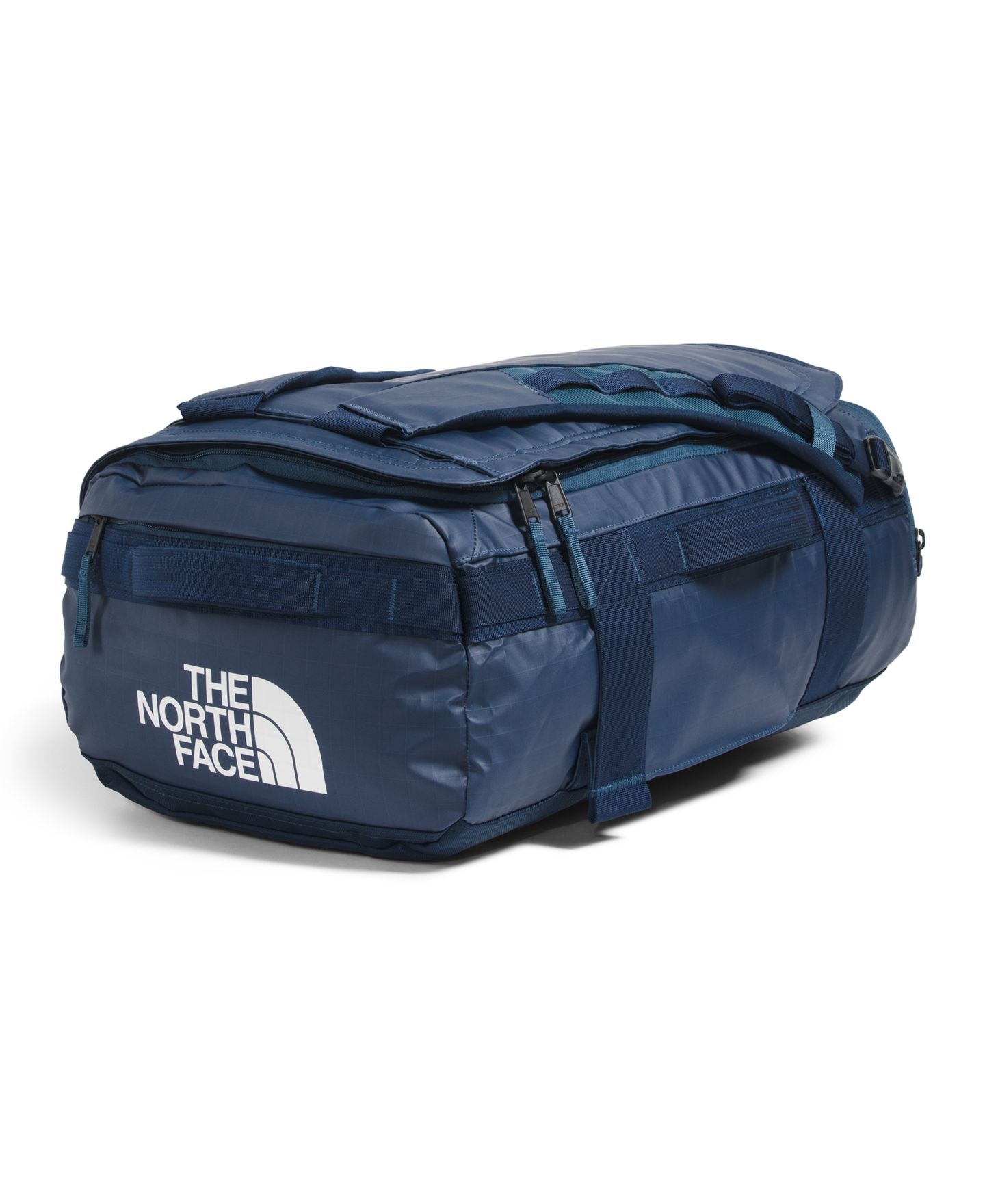 Мужская сумка The North Face Base Camp Voyager Duffel - 32L, цвет: Синий — фото 7