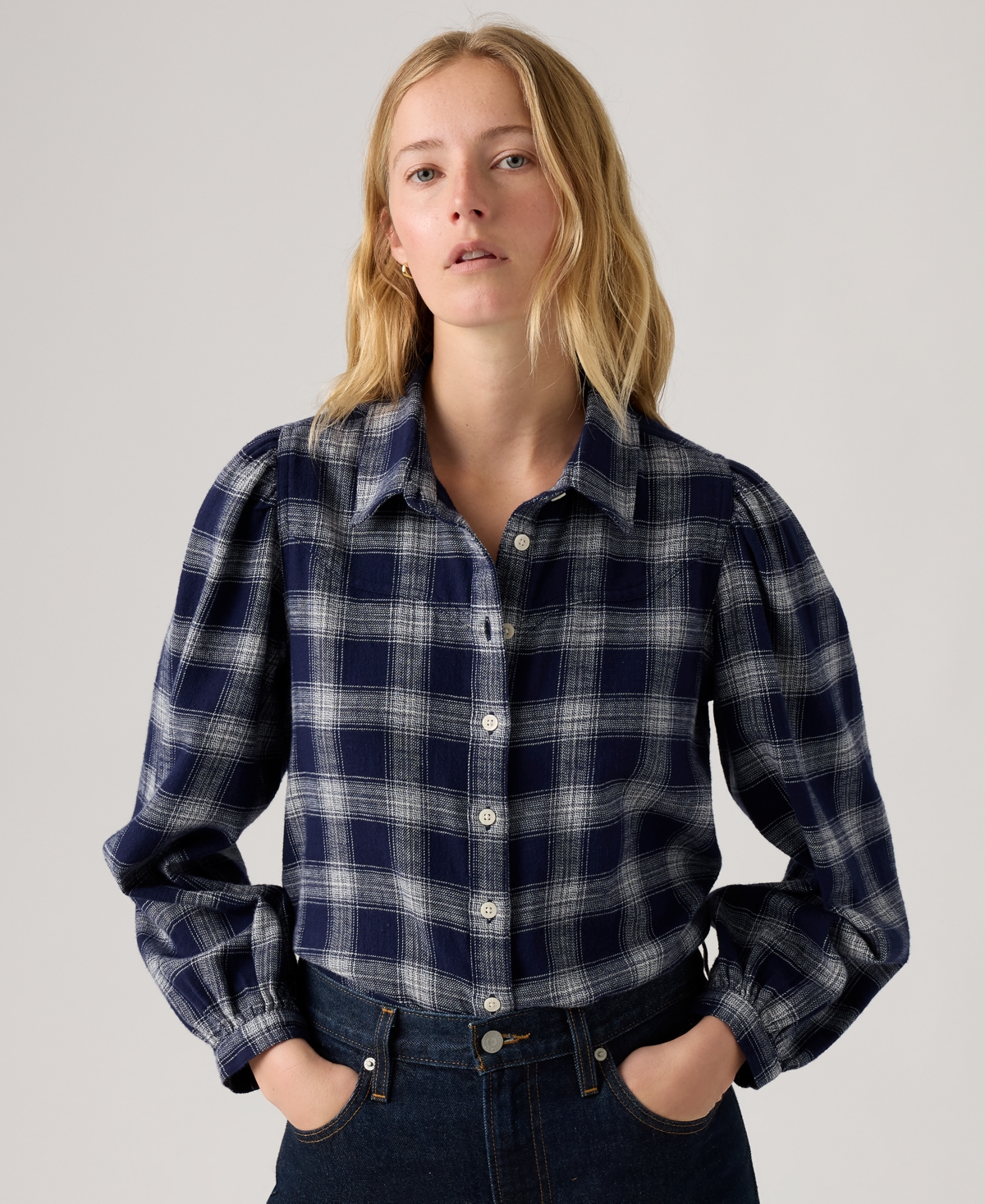 Levi's Women's Journey Western Point Collar Shirt In Multi
