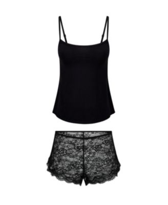 Women's Rain Cami & Shorts Set Lingerie