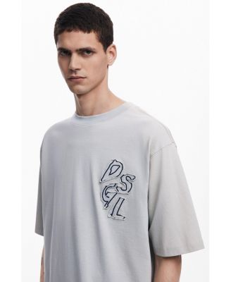 Men's Denim T-shirt Mickey Mouse