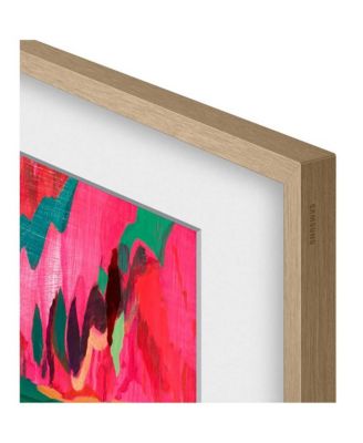 85" The Frame Customizable Bezel VGSCFF85TKBZA - Modern Teak