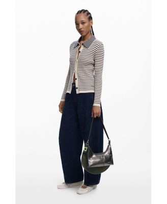 Women's Medium detachable two-tone bag