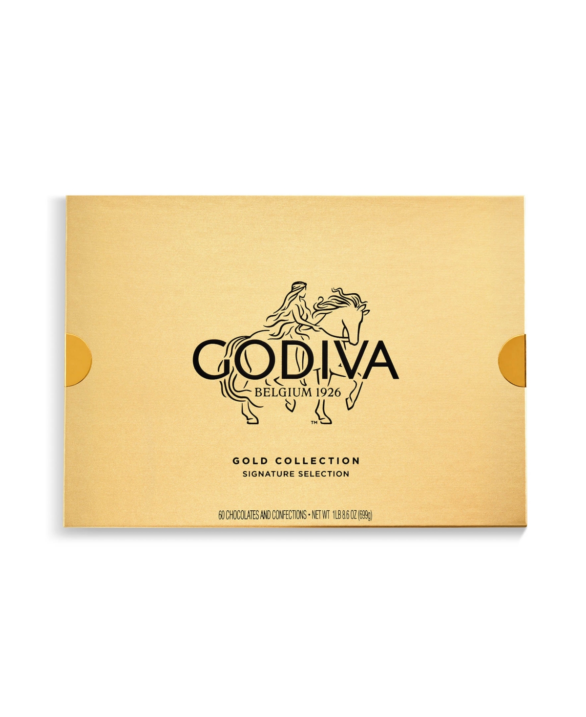 Godiva Assorted Chocolate Gold Gift Box, 60 Pieces In Multi
