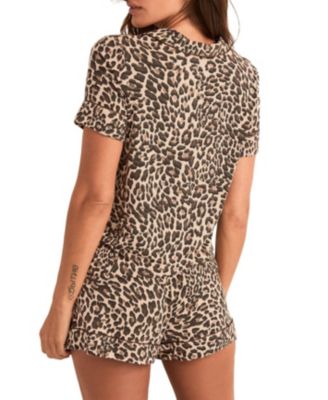 Women's Jane Pajama Shirt & Shorts Set