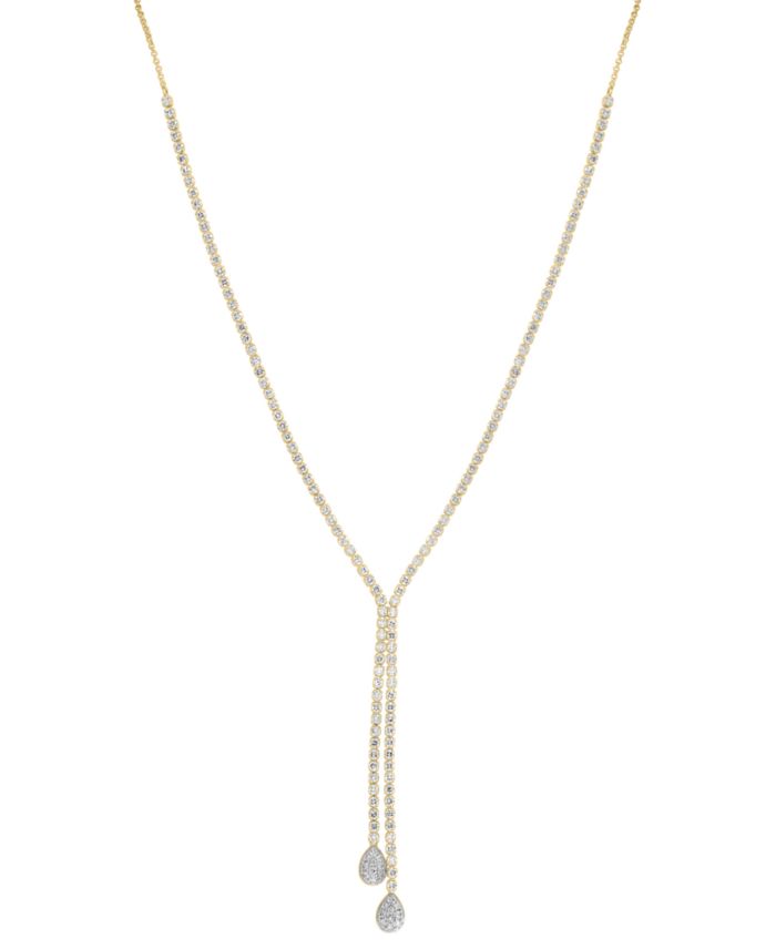 EFFY Collection EFFY® Diamond Asymmetric Lariat Necklace (1-3/4 ct. t.w.)