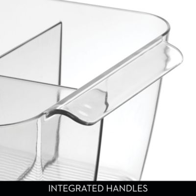 Makeup Organizer for Bathroom Vanity, Set of 2, Clear, Made in USA