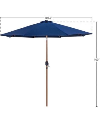 Fiji Navy Fabric Patio Umbrellas