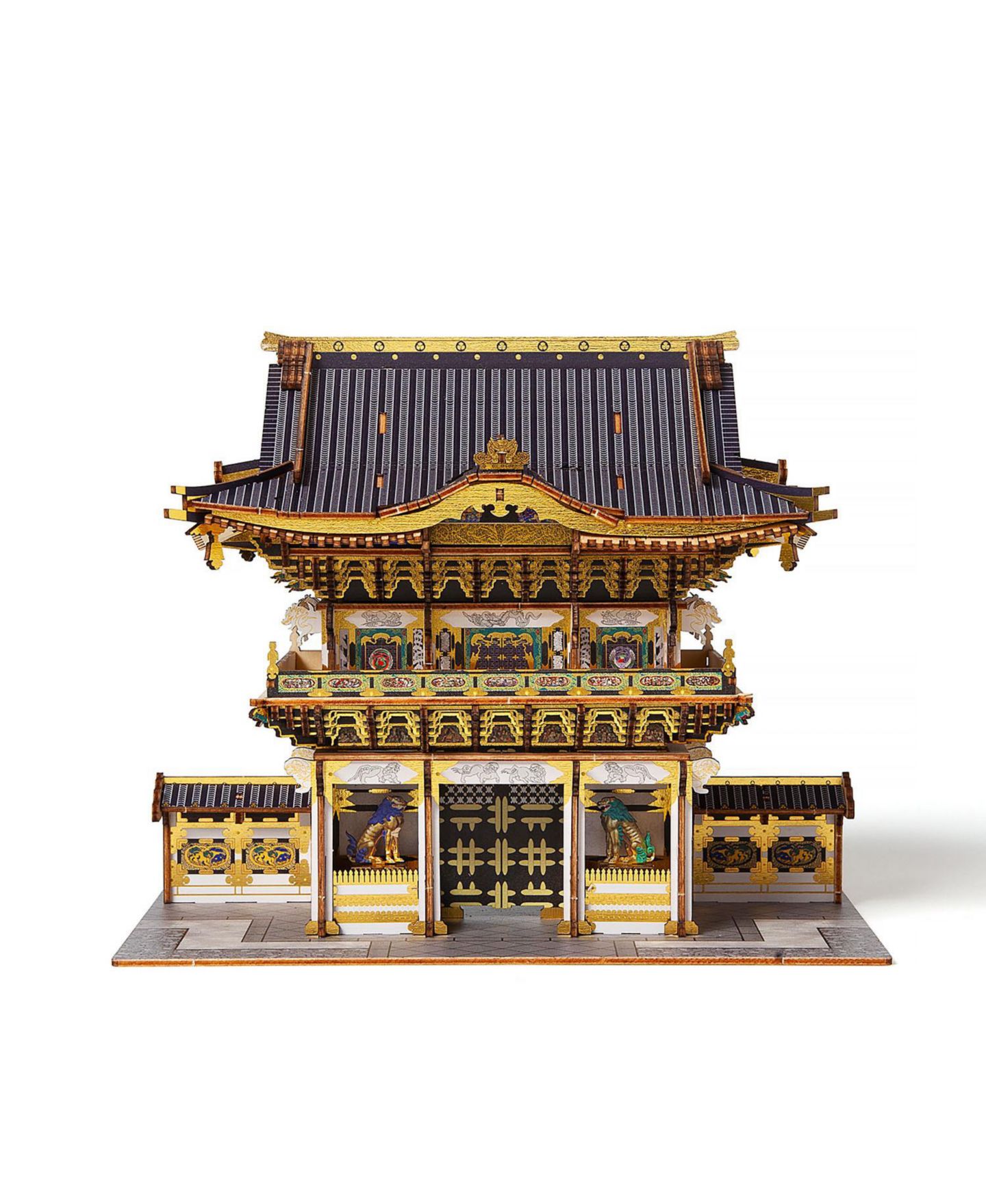 Детский конструктор Flash Popup Nikko Toshogu Shrine Yomeimon Gate wa-gu-mi 259-Piece Wooden 3D Building Set, Ages 14+ — фото 2