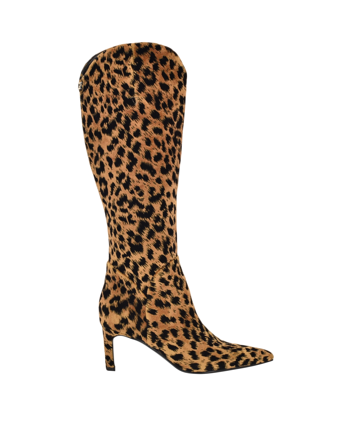 Guess Palisa Knee High Boot In Animal Print
