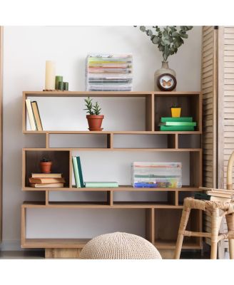 Set of 6 Thin Clear Stackable Portable Project Case Fits 10&amp;quot;x12&amp;quot; - Snap-Tight Closure, Ideal for Board Games, Crafts, and Office Supplies