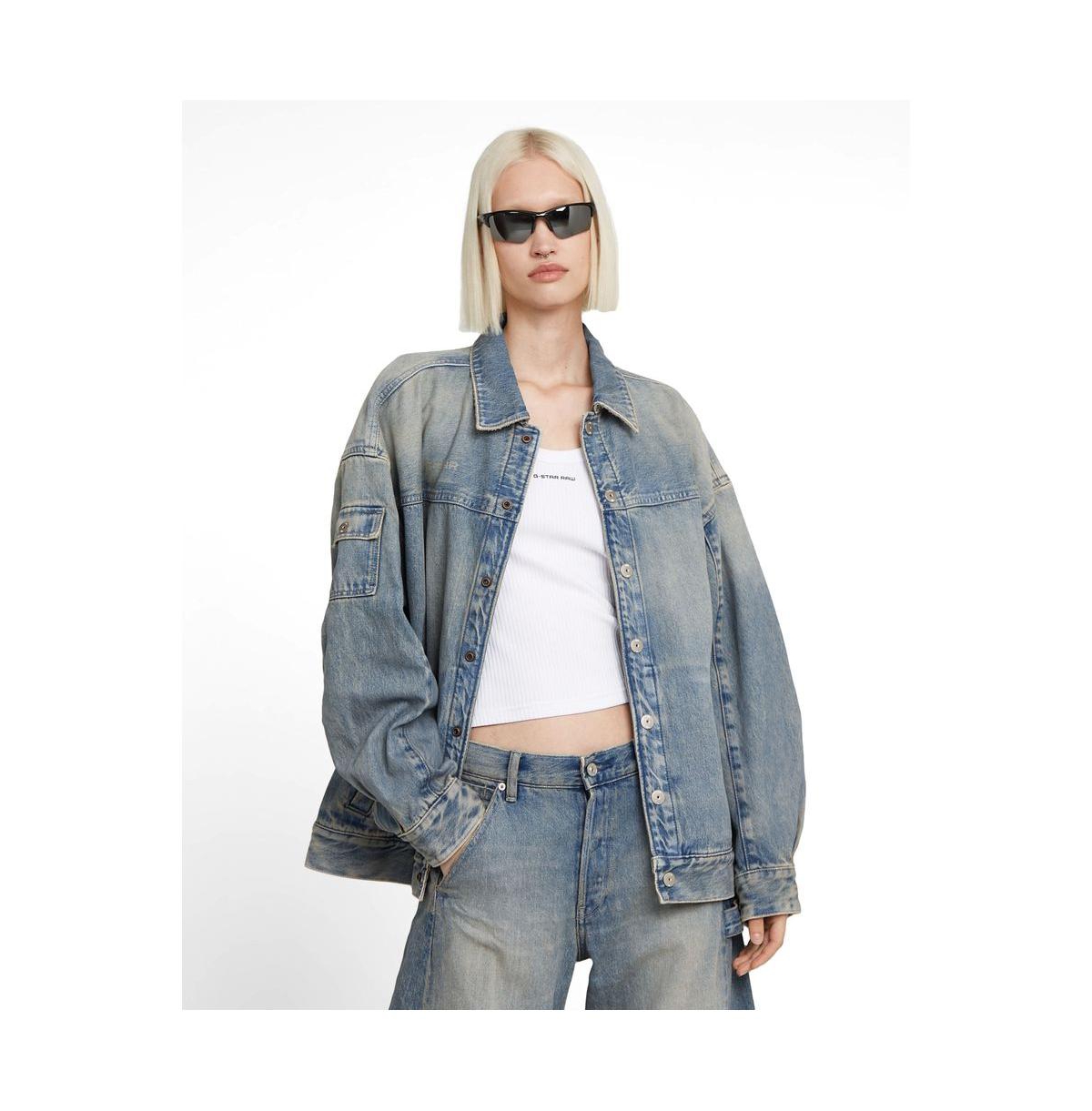 G-Star Women's Long Drifter Jacket