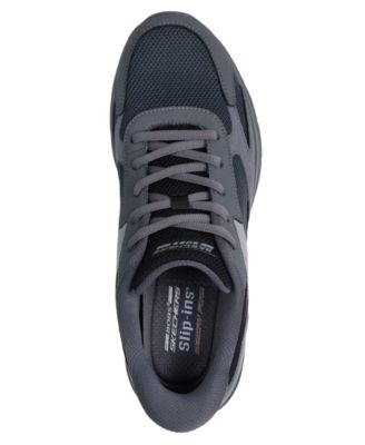 Men's Slip-ins: BOBS Arc Waves 2.0 - Class Order Casual Sneakers from Finish Line