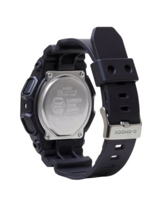 Men's Black Resin Watch, 51.9mm