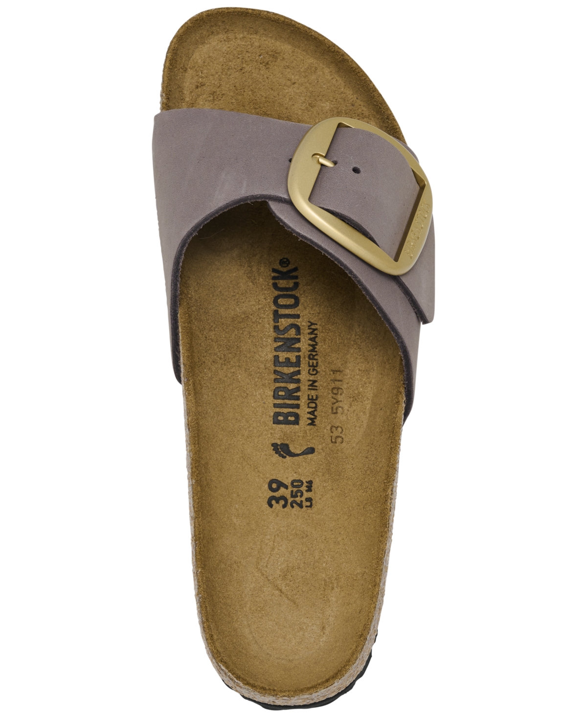 Birkenstock Women's Madrid Big Buckle Sandals From Finish Line In Purple