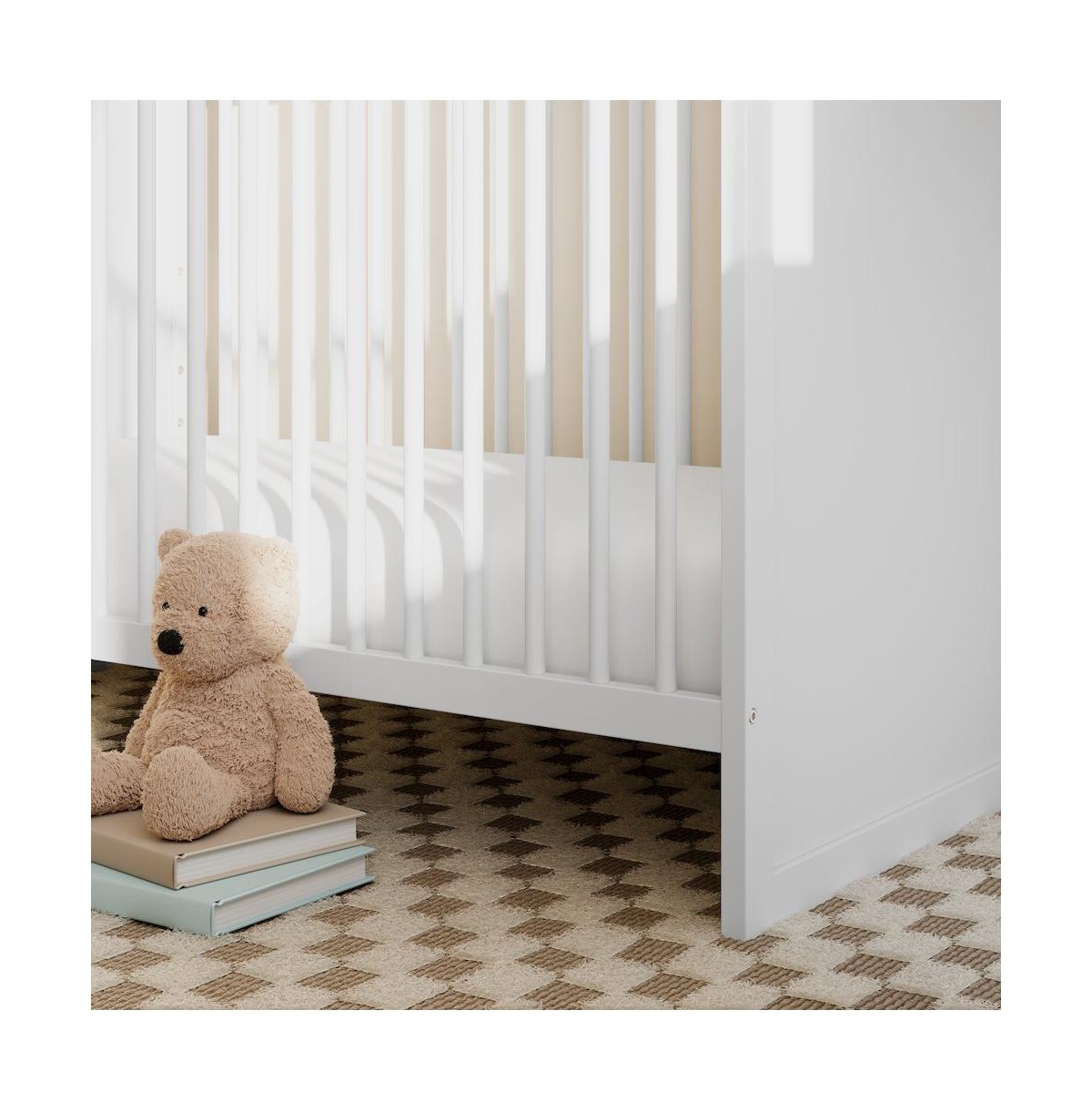 Storkcraft Calabasas 3-in-1 Convertible Crib (White)