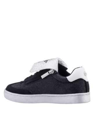 Big Girls Glitter Low Top Sneakers