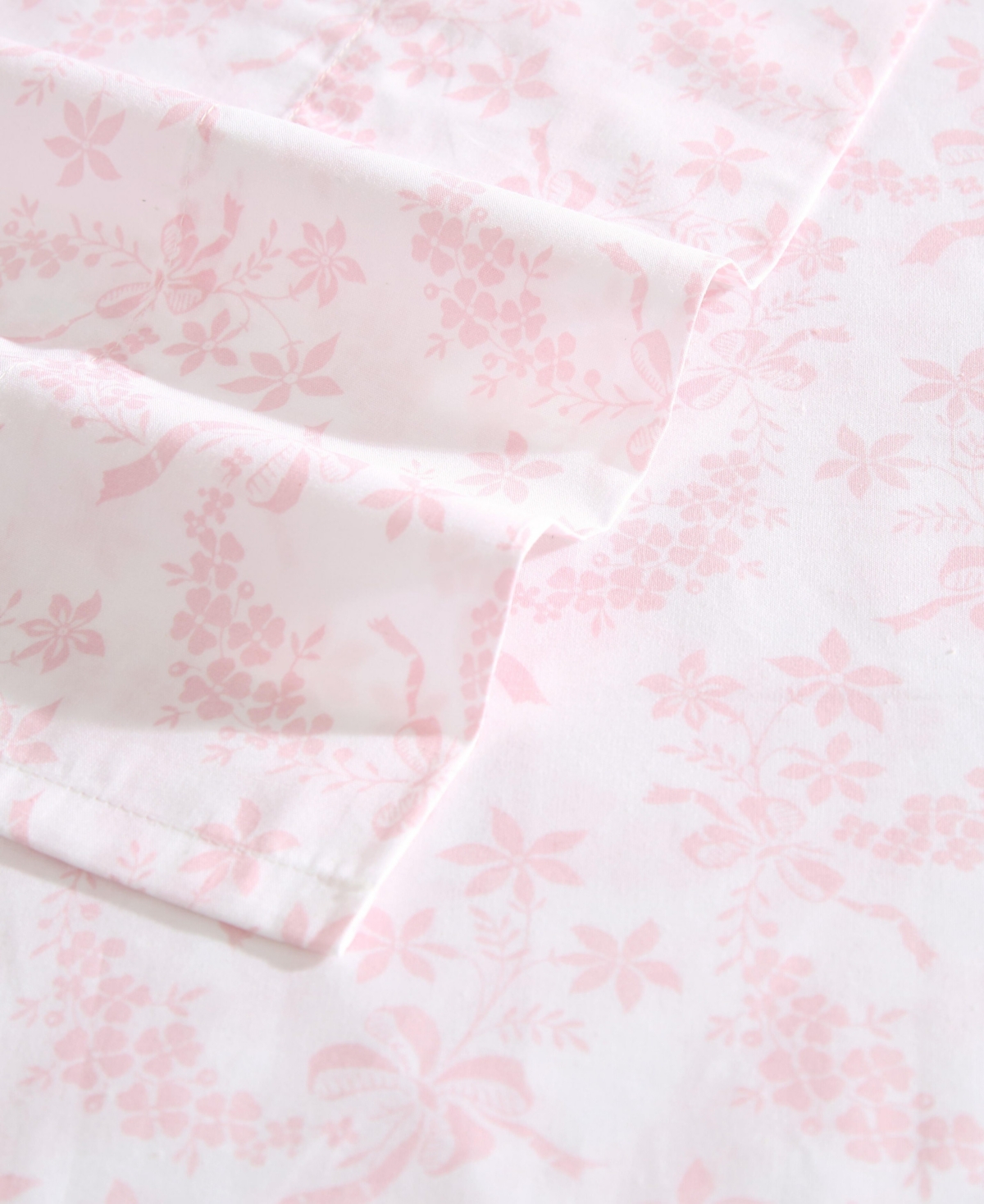 Laura Ashley Cotton Percale -Pc. Sheet Set