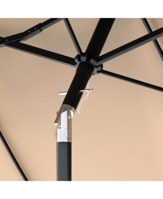 9.7' Double-sided Patio Umbrella with Tilt Outdoor Umbrella,