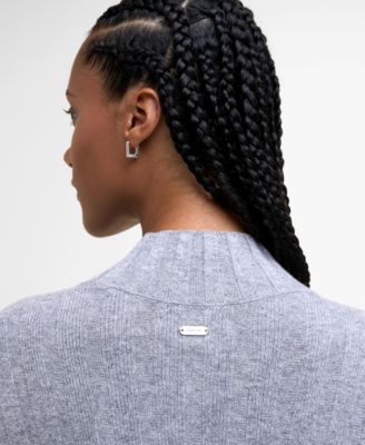 Women's Funnel Neck Midi Dress