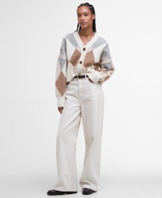 Women's Jacquard Patterned Cardigan