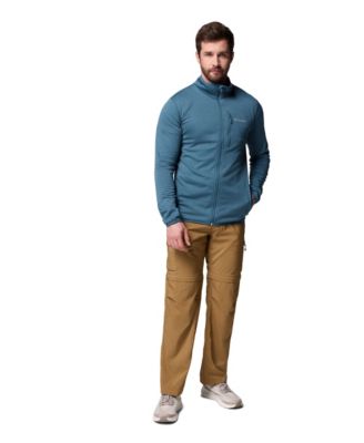 Men's Essential Hike Grid Fleece Full Zip Jacket