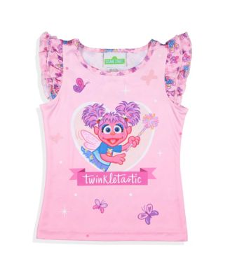 Toddler Girls Abby Cadabby Ruffle 2-Piece Pajama Set Sleepwear