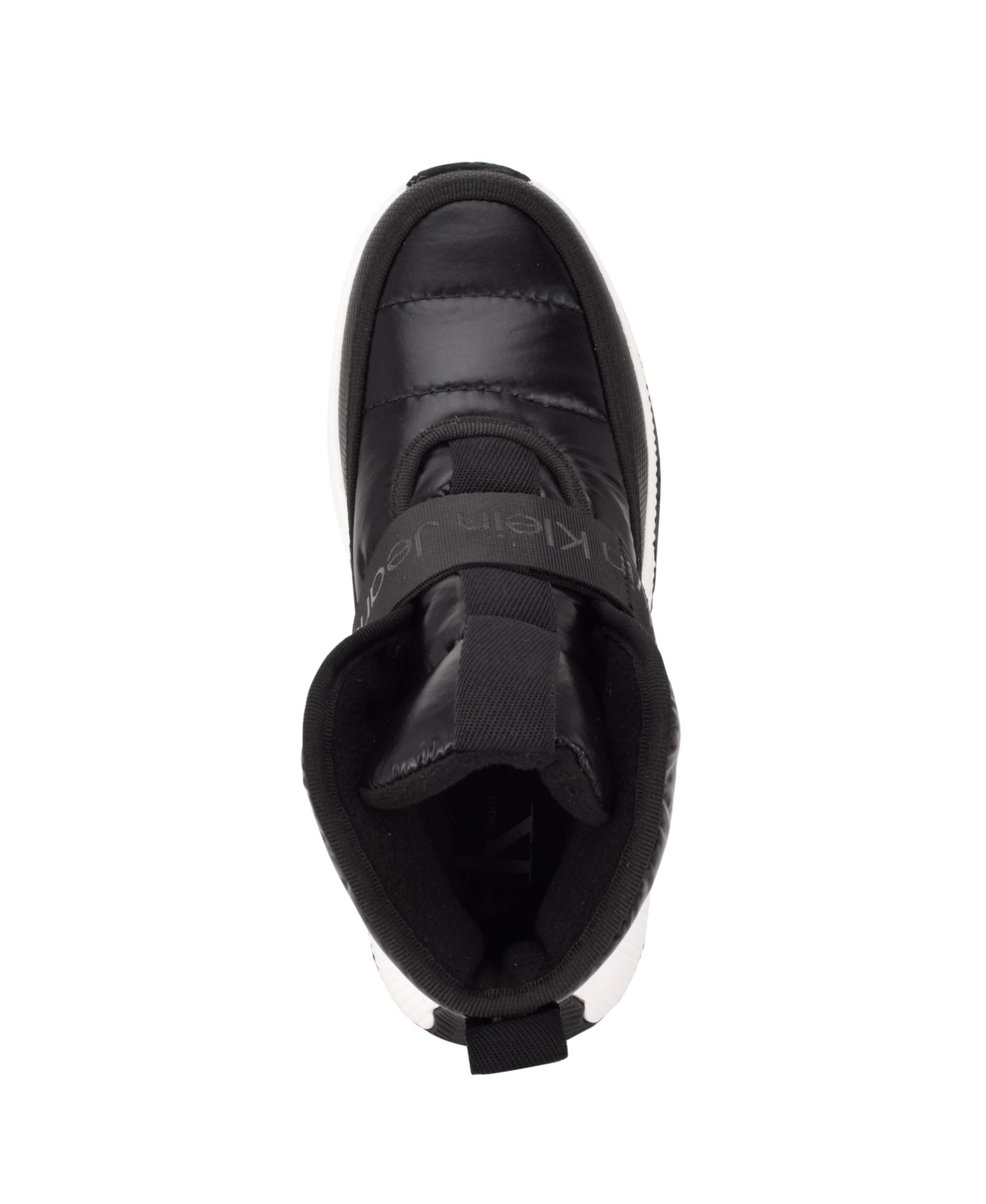 Calvin Klein Women's Mabon Cozy Nylon High Top Sneaker Boot