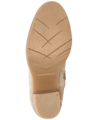 Women's Boswell Fringe Knee High Block Heel Boots