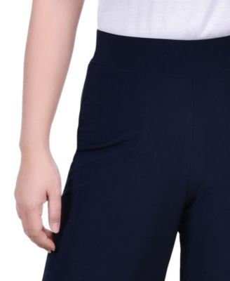 Petite Pull On Palazzo Pants