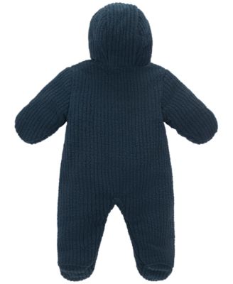 Baby Boys' Teddy Plush Corded Snowsuit