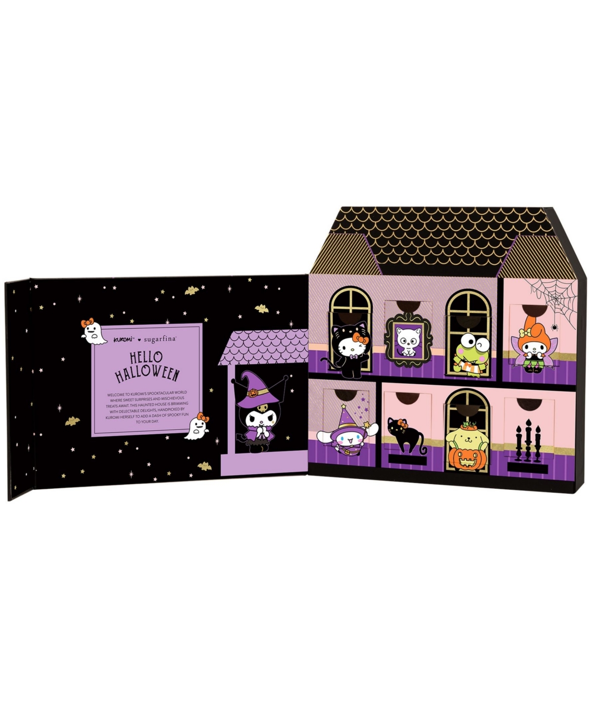 Sugarfina Kuromi's Haunted House Tasting Collection, 8 Pieces