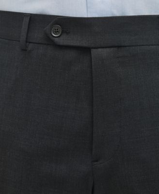 Men's Classic-Fit Stretch Wool Blend Suit Separates Pant 